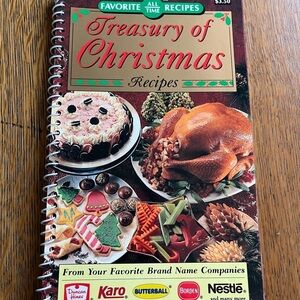 Treasury of Christmas Recipes Cookbook